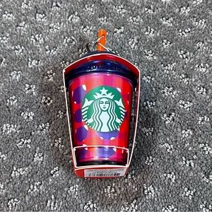 STARBUCKS Frappucino Cold Cup Keychain